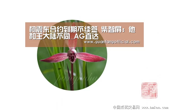 柯震东合约到期不续签 柴智屏:他和王大陆不同_AG直达(图1) AG官方